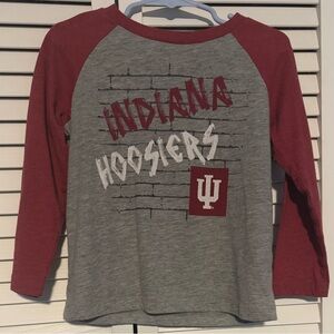 Indiana University Hoosiers 4T long sleeve shirt